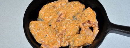 запеченная горбуша с плавленым сыром и майонезом. Шаг 4