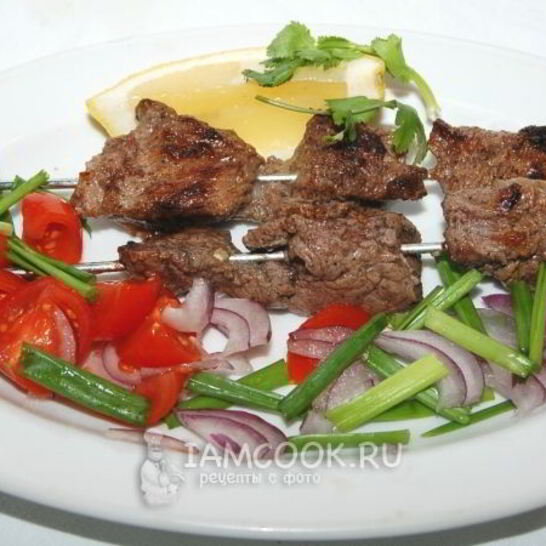 Рецепт домашний шашлык из говядины