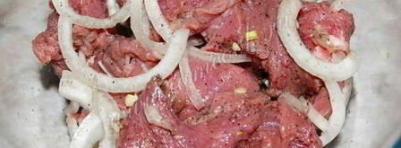 домашний шашлык из говядины. Шаг 4