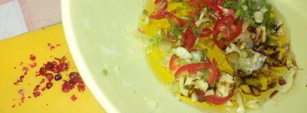 хрустящие шашлычки с рыбкой. Шаг 4