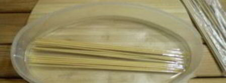 куриные шашлычки на шпажках в духовке. Шаг 7