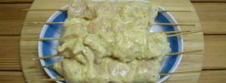 куриные шашлычки на шпажках в духовке. Шаг 8