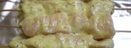 куриные шашлычки на шпажках в духовке. Шаг 9