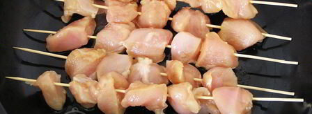 куриные шашлычки на шпажках. Шаг 6