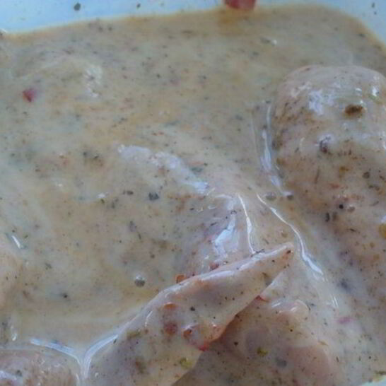 Рецепт маринад для куриного шашлыка на кефире