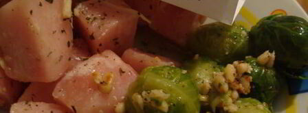 шашлычки из курицы и брюссельской капусты. Шаг 10