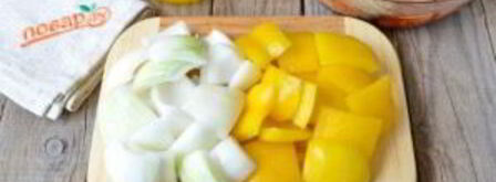 шашлычки из курицы в меду с овощами. Шаг 5