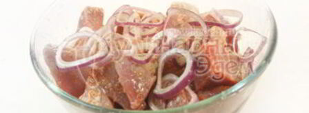 шашлычки с помидорками в лимонном маринаде. Шаг 4