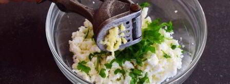 шашлык из баклажана в кляре с сыром. Шаг 7