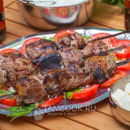 Рецепт шашлык из баранины на кефире