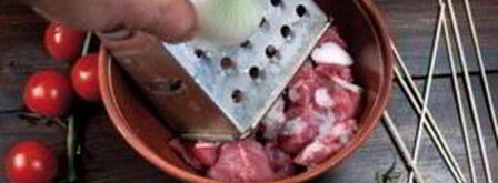 шашлык из баранины в духовке. Шаг 3