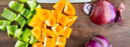 шашлык из говядины с луком и перцем. Шаг 5