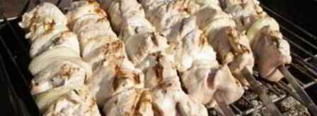 шашлык из индейки на кефире. Шаг 3