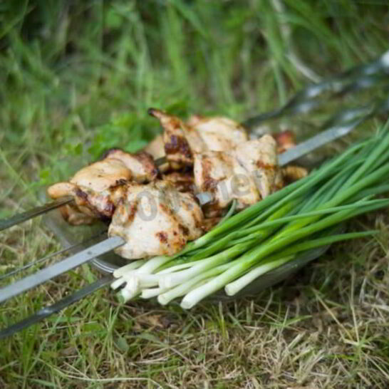 Рецепт шашлык из курицы на пиве с молоком