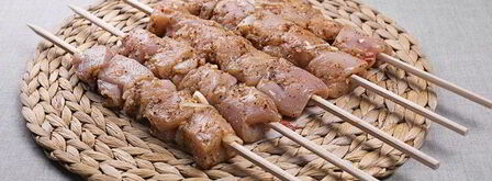 шашлык из курицы в чесночно-луковом маринаде. Шаг 5