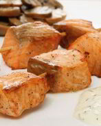 Шашлык из лосося