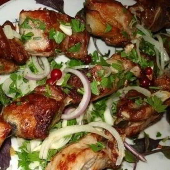 Рецепт шашлык из нутрии со специями