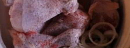 шашлык из окорочков. Шаг 4