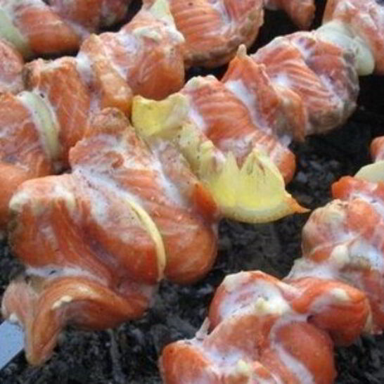 Рецепт шашлык из речной рыбы