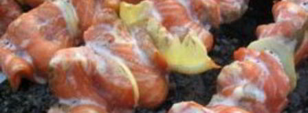 шашлык из речной рыбы. Шаг 3