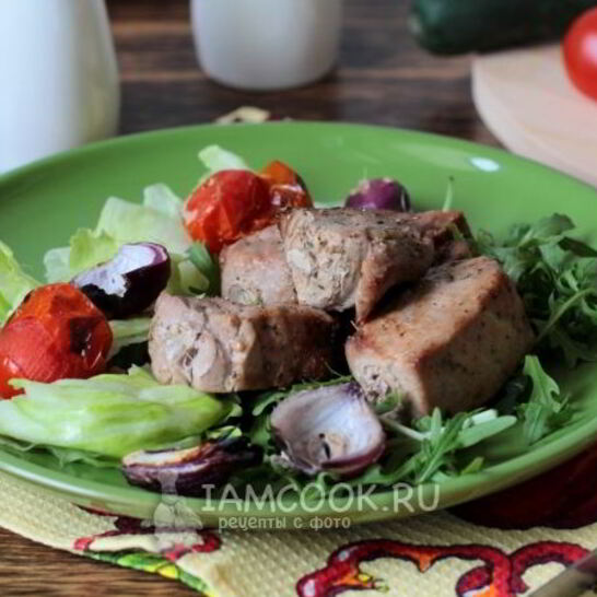 Рецепт шашлык из рыбы на мангале