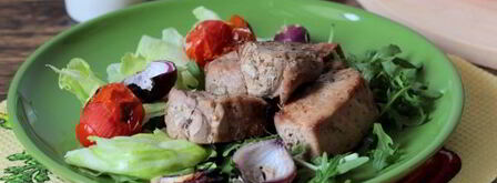 шашлык из рыбы на мангале. Шаг 9