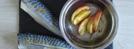 шашлык из скумбрии на решетке. Шаг 7