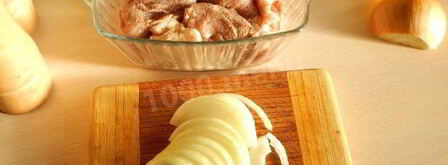 шашлык из свинины с лимоном в аэрогриле. Шаг 4