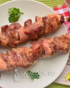 Шашлык из свинины в фольге в духовке