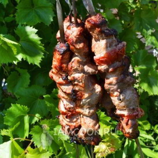 Рецепт шашлык из свиной вырезки