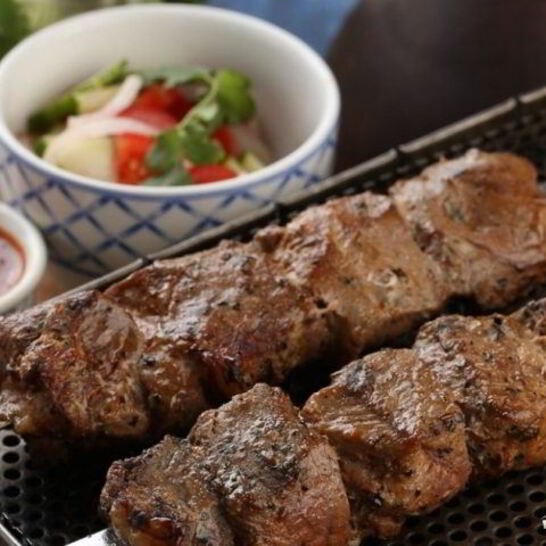 Рецепт шашлык из телятины с уксусом