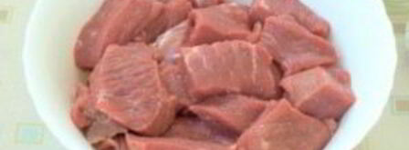 шашлык из телятины в кефире. Шаг 2