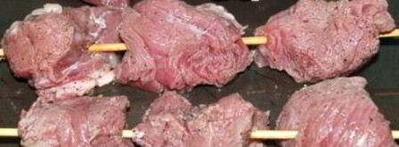 шашлык на сковороде из говядины. Шаг 6