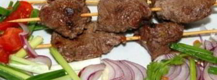 шашлык на сковороде из говядины. Шаг 7