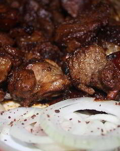 Шашлык в казане