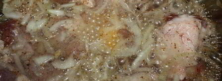 шашлык в казане. Шаг 4