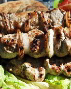 Шашлык в кефирном маринаде