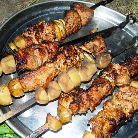 Рецепт шашлык в коптильне