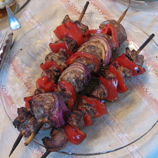 Рецепт сувлаки — шашлык по-гречески