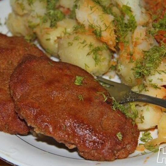 Рецепт шницель из фарша