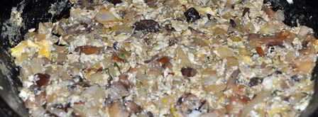 фаршированные стейки горбуши. Шаг 4