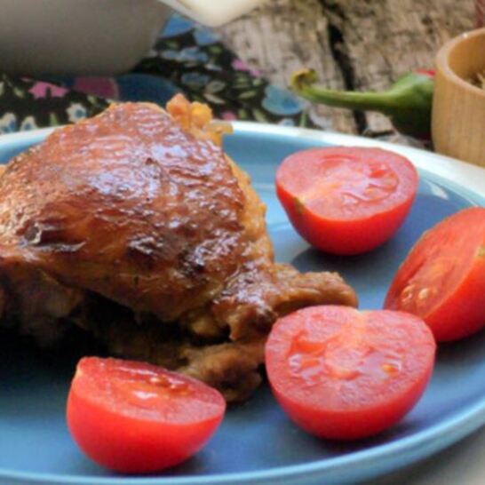 Рецепт куриные стейки в имбирно-пряном маринаде