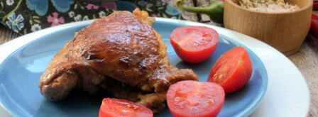 куриные стейки в имбирно-пряном маринаде. Шаг 8