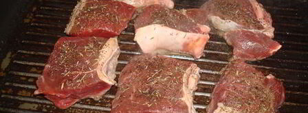 мини стейки на гриле с овощами. Шаг 4