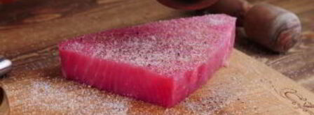 рыбный стейк из тунца. Шаг 2