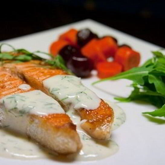 Рецепт соус к стейку из семги