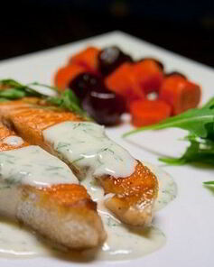 Соус к стейку из семги