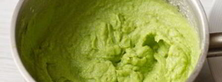 стейк из говядины с тыквенным соусом и пюре из брокколи. Шаг 21