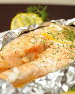 Стейк из кеты в духовке