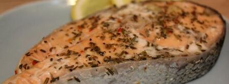 стейк из лосося на пару. Шаг 3